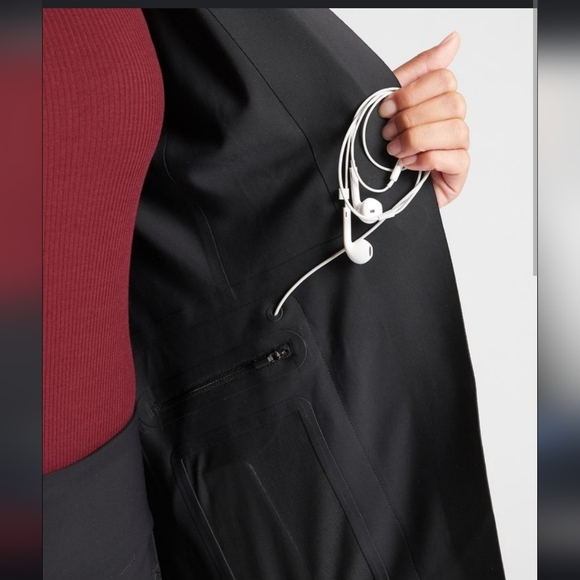 Athleta Interstellar Blazer Size 4 Women's Black Blazer EUC - Picture 3 of 11